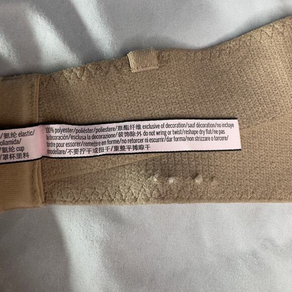 Victoria's Secret Praline 34D Body By Victoria Light Line Strapless Multiway Bra - Picture 8 of 8